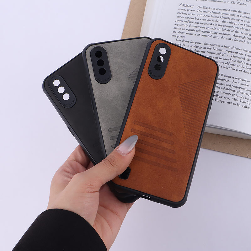 قاب چرمی Pro Camera سامسونگ Galaxy A01 محافظ لنزدار