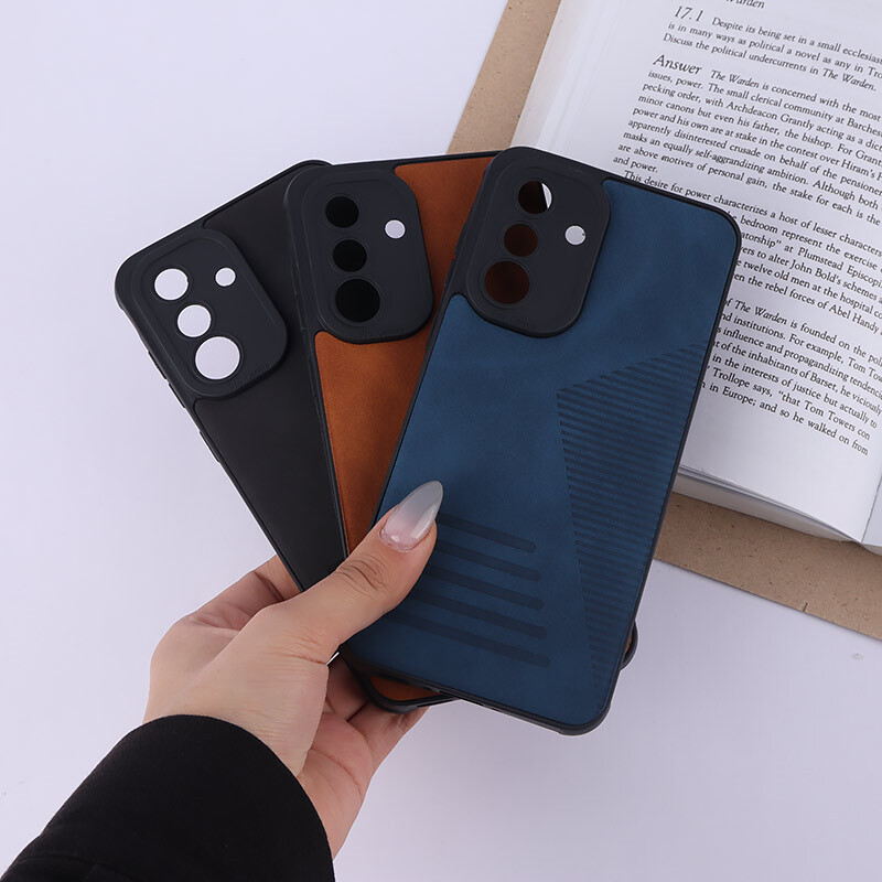 قاب چرمی Pro Camera سامسونگ Galaxy A56 محافظ لنزدار