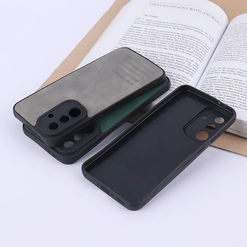 قاب چرمی Pro Camera سامسونگ Galaxy A56 محافظ لنزدار