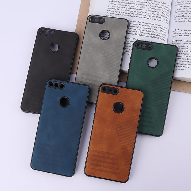 قاب چرمی Pro Camera هواوی Y9 2018 / Enjoy 8 Plus محافظ لنزدار