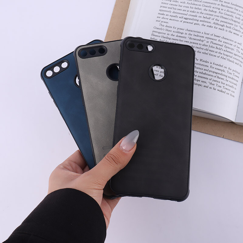 قاب چرمی Pro Camera هواوی Y9 2018 / Enjoy 8 Plus محافظ لنزدار