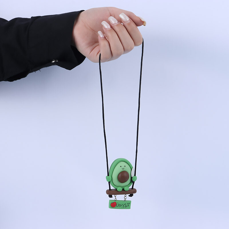آویز ماشین طرح آووکادو