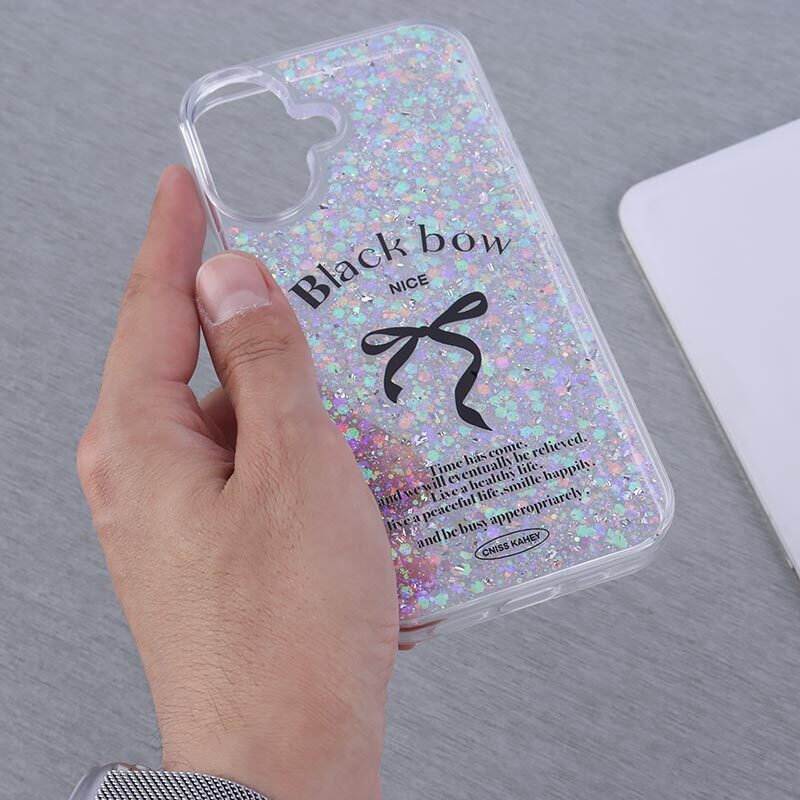 قاب اکلیلی Black Bow Nice آیفون iPhone 16
