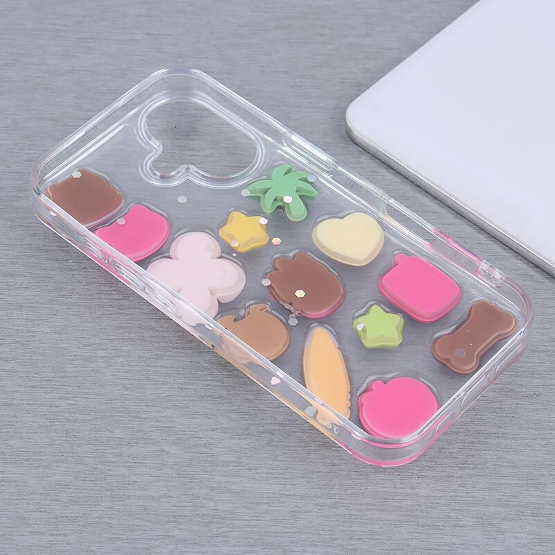 قاب Hello Kitty In The Beach آیفون iPhone 16 عروسکی برجسته