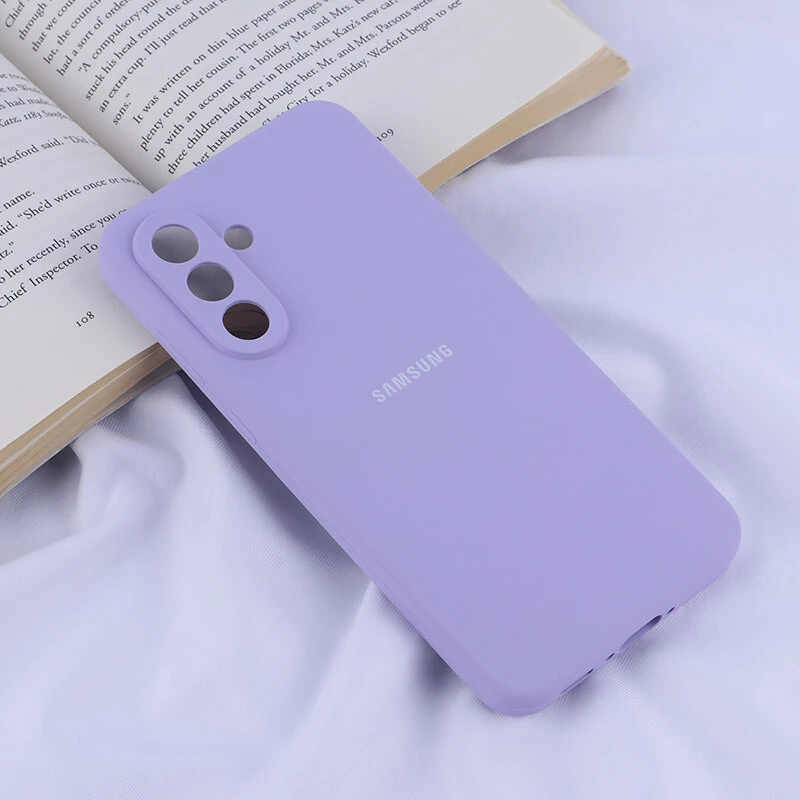 قاب سیلیکونی اصلی زیربسته سامسونگ Galaxy A56 محافظ لنزدار