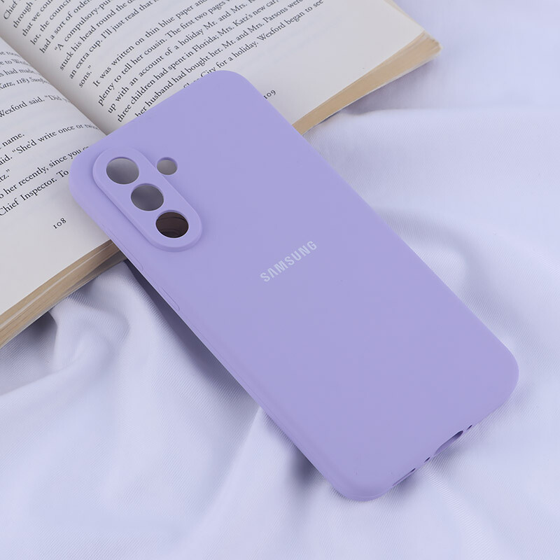 قاب سیلیکونی اصلی زیربسته سامسونگ Galaxy A56 محافظ لنزدار