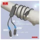 کابل دو سر فست شارژ 60 وات ارلدام EC-IC01 طول 1.2 متر