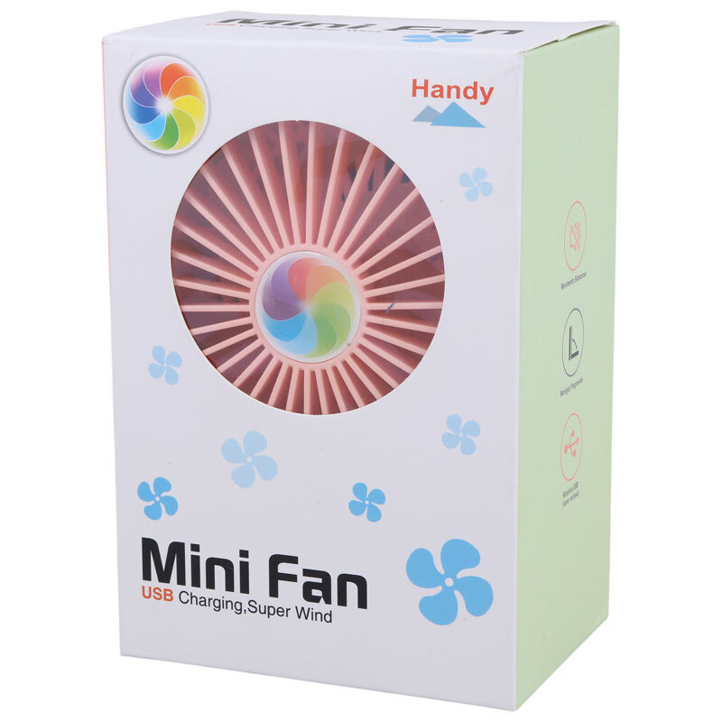 پنکه رومیزی شارژی هندی Mini Fan 2628-12