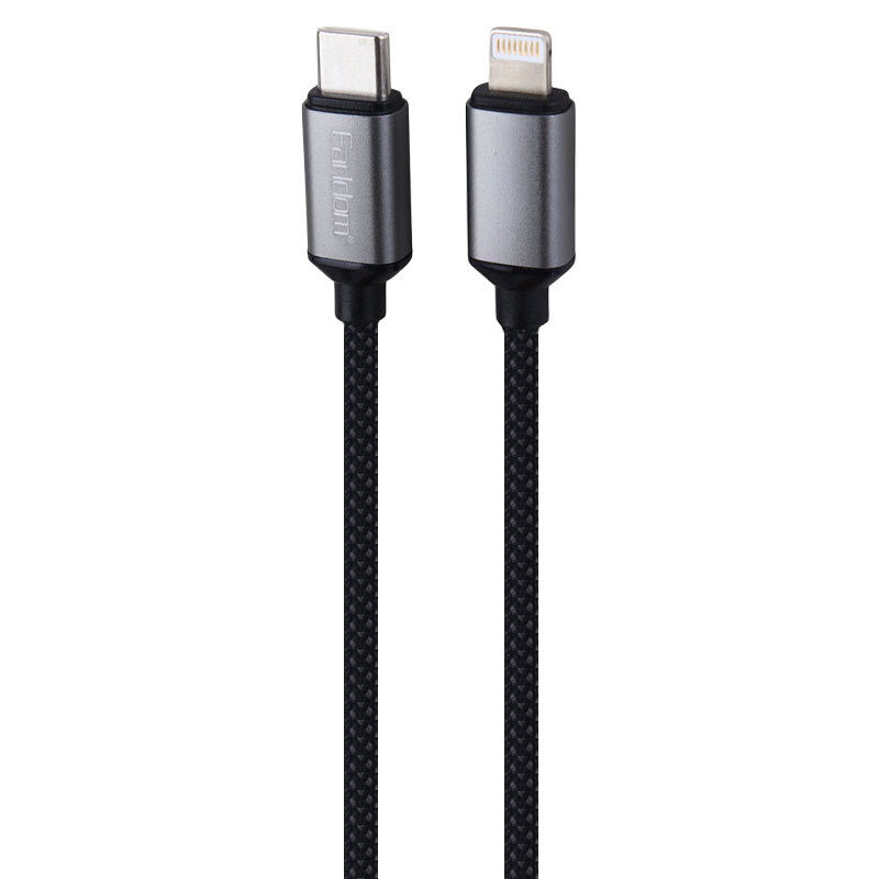 کابل تبدیل فست شارژ Earldom EC-200C-L Type-C TO Lightning QC 30W 2M