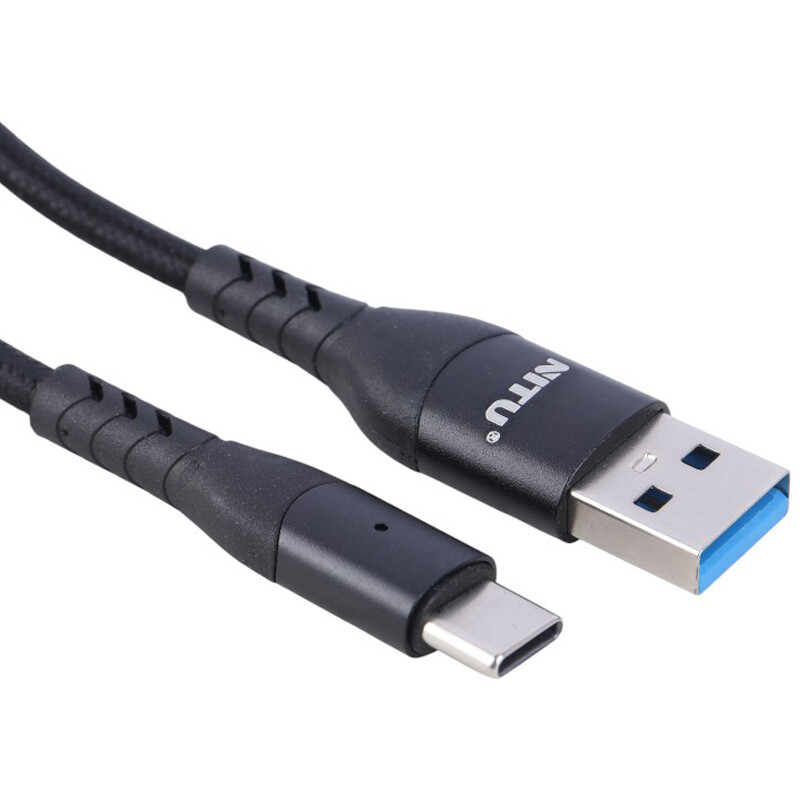 کابل تایپ سی فست شارژ Nitu NC349BK 1.2m