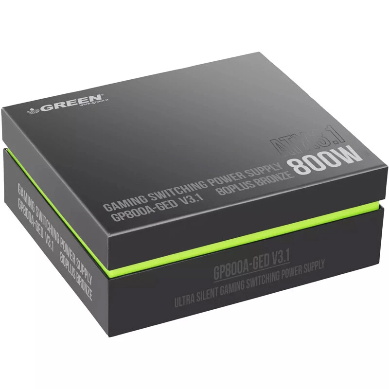 پاور 800 وات گرین Green GP800A-GED V3.1 Bronze