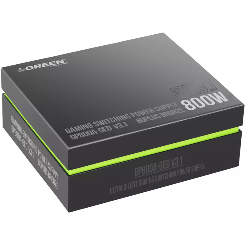 پاور 800 وات گرین Green GP800A-GED V3.1 Bronze