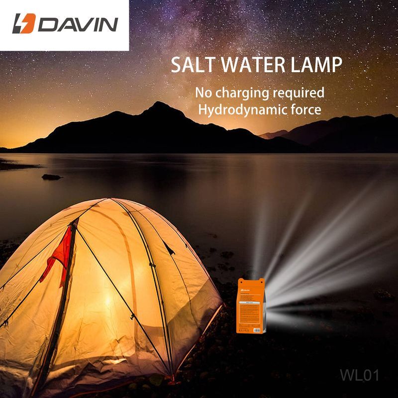 چراغ کمپینگ نمکی داوین Davin WL01
