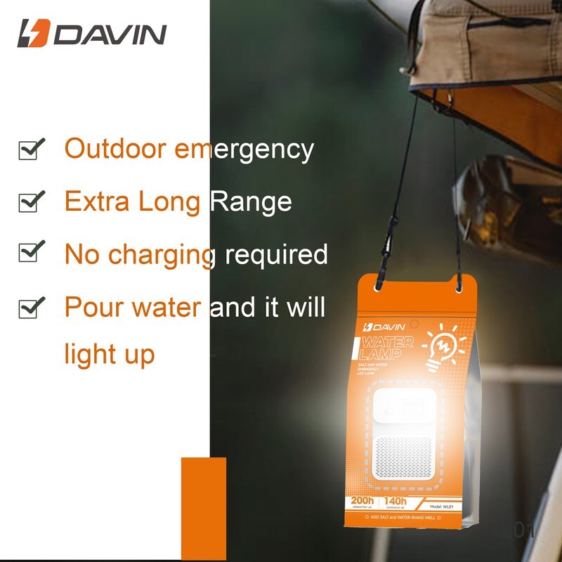 چراغ کمپینگ نمکی داوین Davin WL01