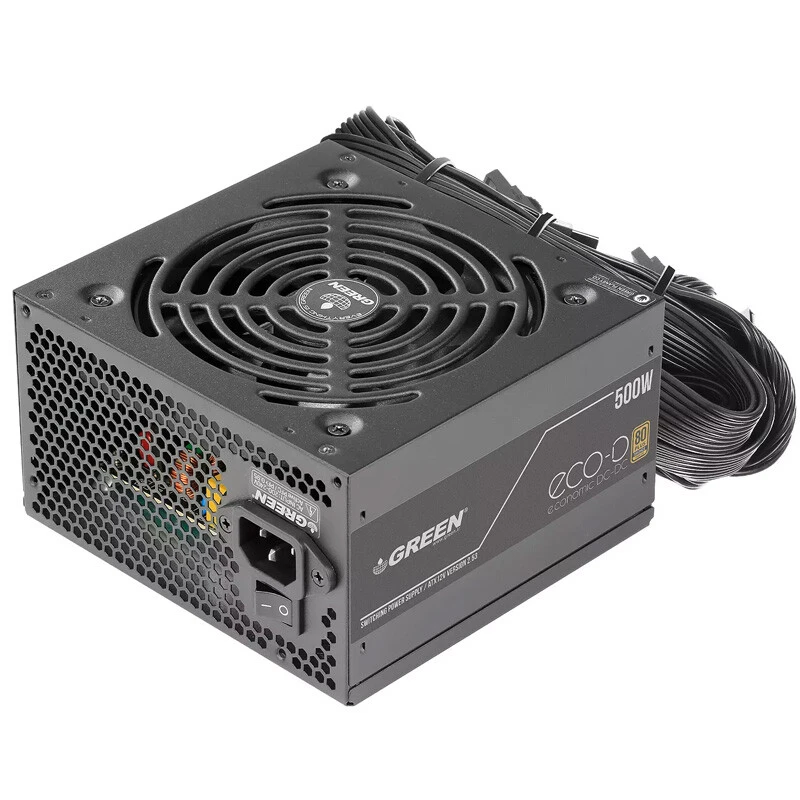 پاور 500 وات گرین Green GP500A-ECO D Bronze