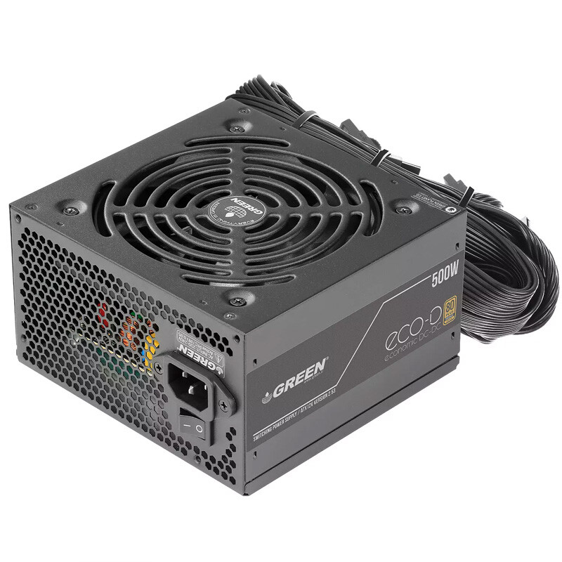 پاور گرین Green GP500A-ECO D Bronze 500W