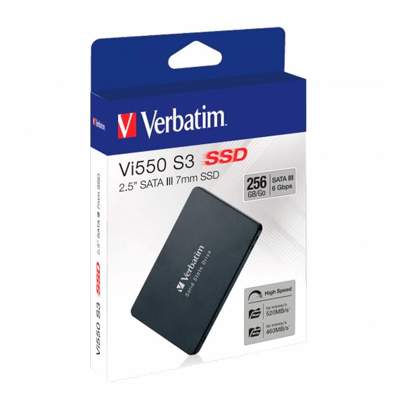حافظه SSD ورباتیم Verbatim VI550 S3 256GB