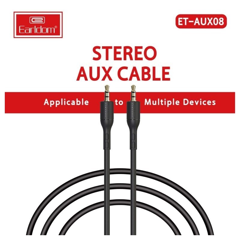 کابل AUX ارلدام ET-AUX08 طول 3 متر