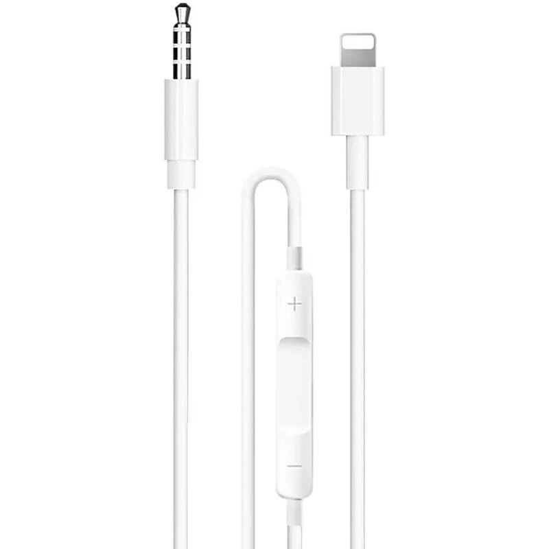 کابل تبدیل Lightning به AUX ارلدام ET-AUX42 طول 1 متر