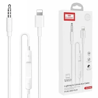 کابل تبدیل Lightning به AUX ارلدام ET-AUX42 طول 1 متر