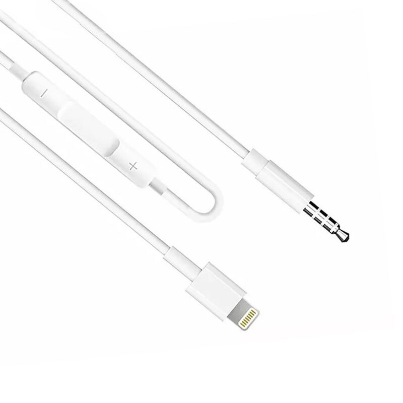 کابل تبدیل Lightning به AUX ارلدام ET-AUX42 طول 1 متر