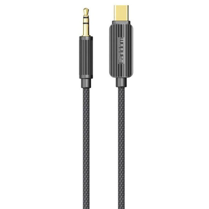کابل تبدیل Type-C به AUX ارلدام ET-AUX67 طول 1.2 متر