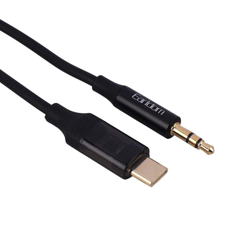 کابل تبدیل Type-C به AUX ارلدام ET-AUX53 طول 1 متر