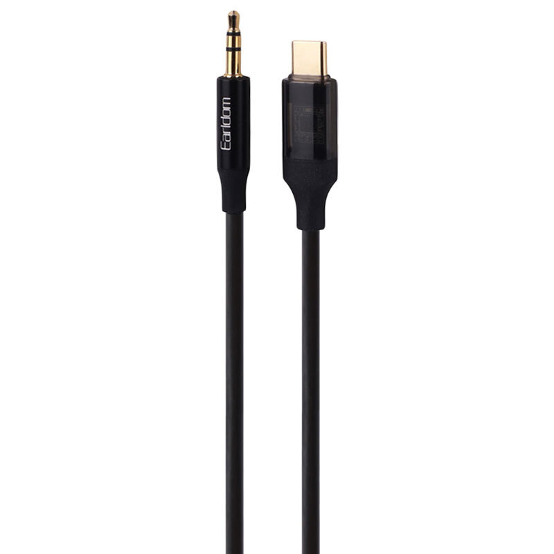 کابل تبدیل Type-C به AUX ارلدام ET-AUX53 طول 1 متر