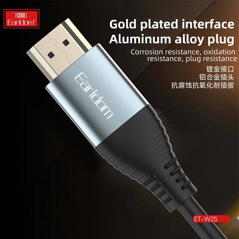 کابل HDMI 4K ارلدام ET-W25 طول 3 متر