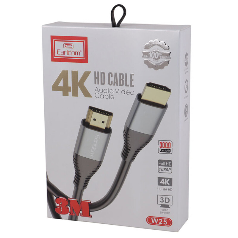 کابل HDMI 4K ارلدام ET-W25 طول 3 متر