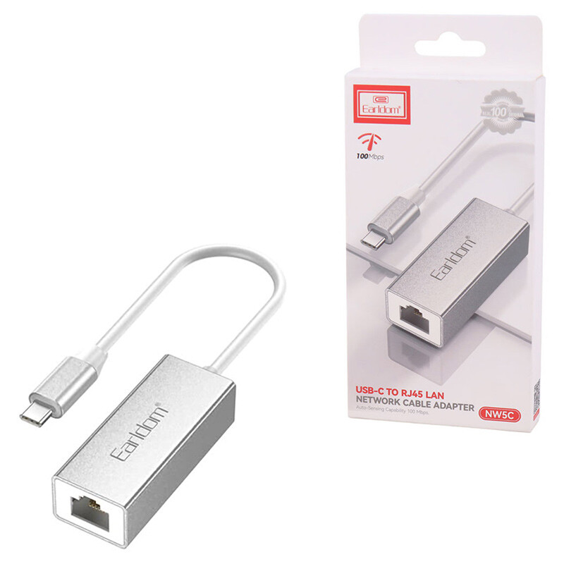 تبدیل Type-C به LAN ارلدام NW5C