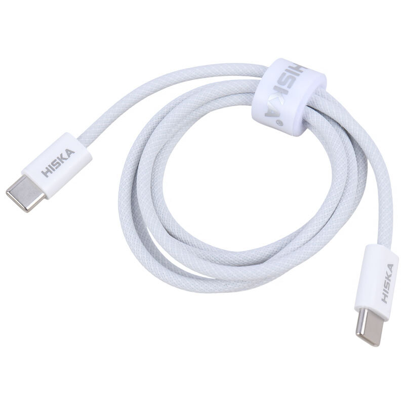 کابل تبدیل فست شارژ Hiska LX811CC Type-C to Type-C 60W 1M