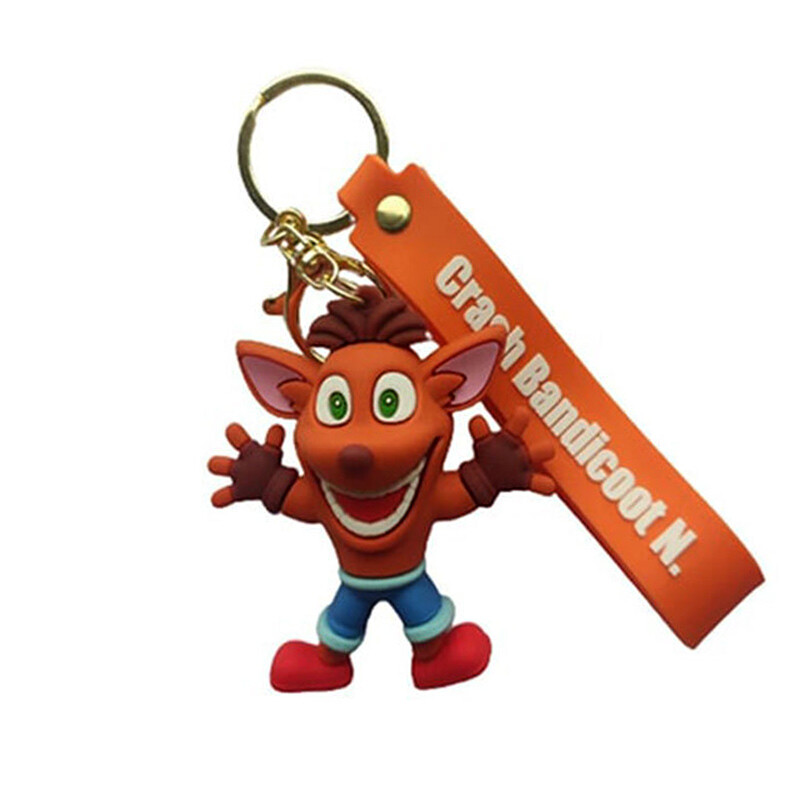 جاکلیدی سیلیکونی طرح کراش Crash Bandicoot