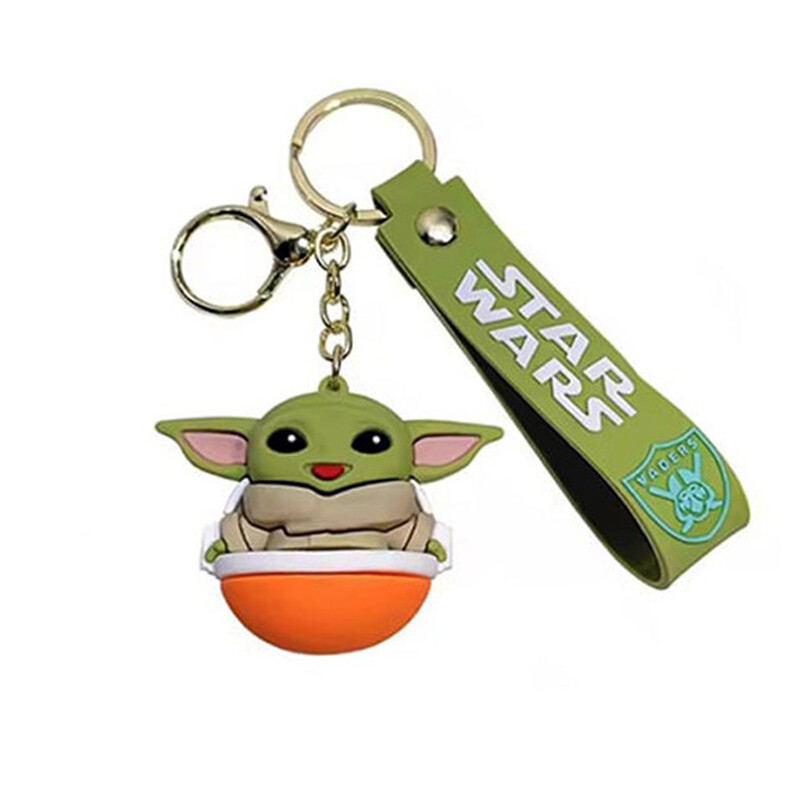 جاکلیدی سیلیکونی طرح بیبی یودا Star Wars