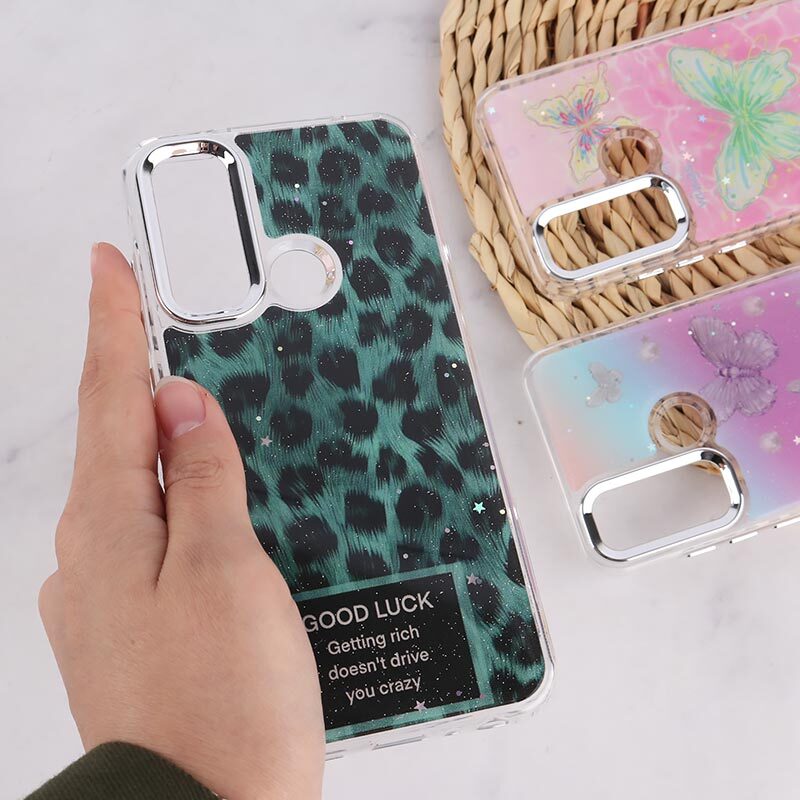 قاب رزینی شیائومی Redmi Note 8 طرح دار دور محافظ متال
