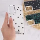 قاب رزینی سامسونگ Galaxy A32 4G طرح دار دور محافظ متال