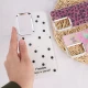 قاب رزینی سامسونگ Galaxy A36 طرح دار دور محافظ متال
