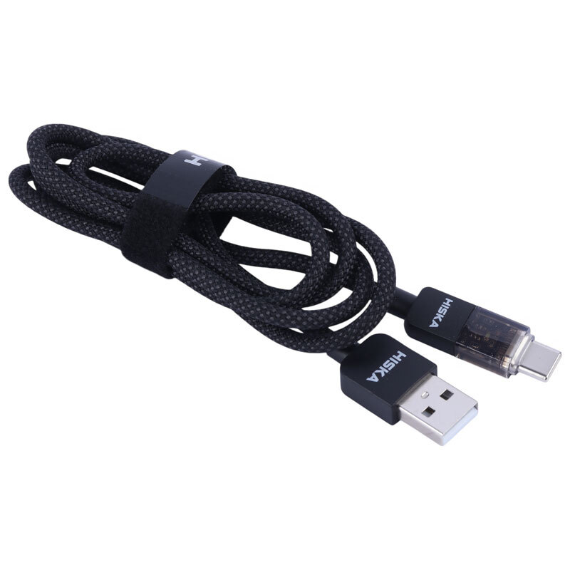 کابل تایپ سی فست شارژ Hiska LX-891AC 3A QC3.0 PD 1m