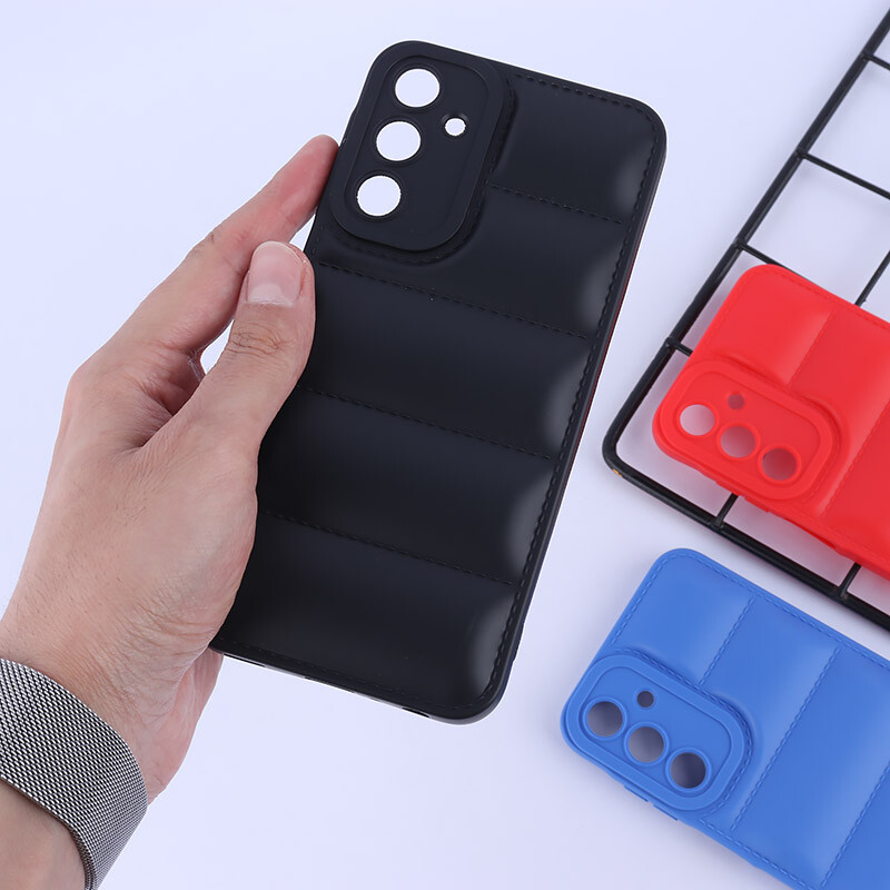 قاب پافر ژله ای سامسونگ Galaxy A25 محافظ لنزدار