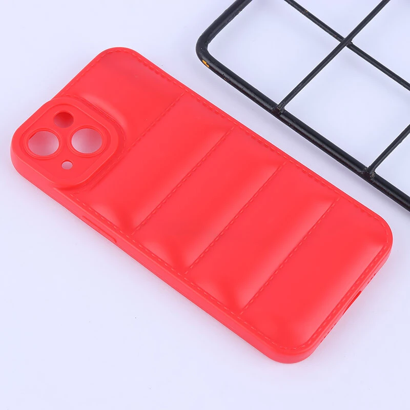 قاب پافر ژله ای آیفون iPhone 13 محافظ لنزدار