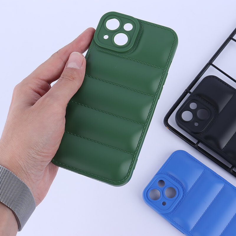 قاب پافر ژله ای آیفون iPhone 13 محافظ لنزدار