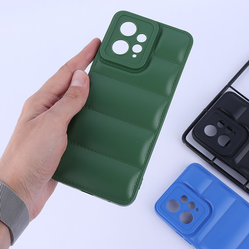 قاب پافر ژله ای شیائومی Redmi Note 12 4G محافظ لنزدار