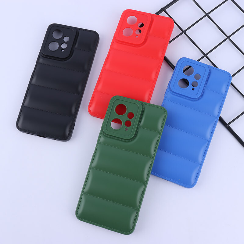 قاب پافر ژله ای شیائومی Redmi Note 12 4G محافظ لنزدار