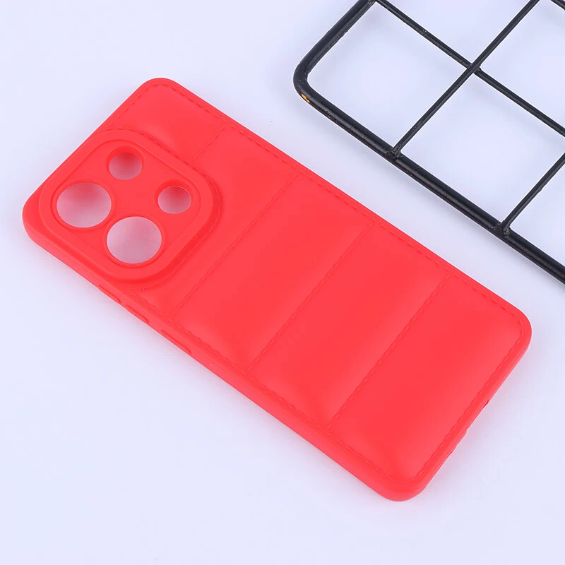 قاب پافر ژله ای شیائومی Redmi Note 13 4G محافظ لنزدار