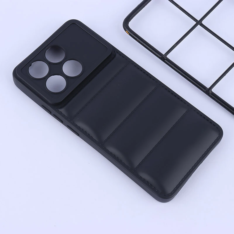 قاب پافر ژله ای شیائومی Poco X6 Pro محافظ لنزدار