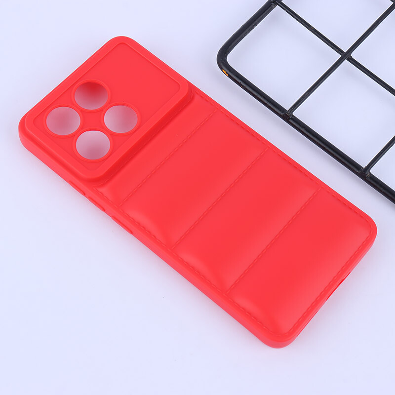 قاب پافر ژله ای شیائومی Poco X6 Pro محافظ لنزدار