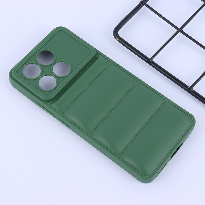 قاب پافر ژله ای شیائومی Poco X6 Pro محافظ لنزدار