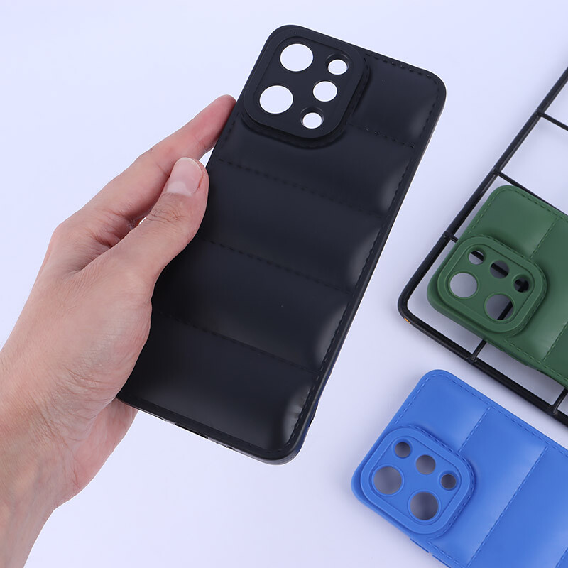 قاب پافر ژله ای شیائومی Redmi 12 محافظ لنزدار