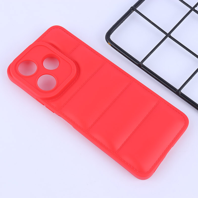 قاب پافر ژله ای شیائومی Redmi 13 4G / Redmi 13 5G محافظ لنزدار