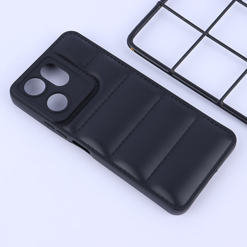 قاب پافر ژله ای شیائومی Redmi 13C / Poco C65 محافظ لنزدار